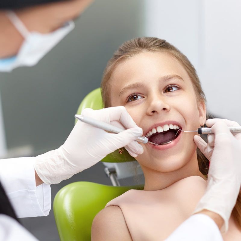 child-at-dentist standard maintenance plan